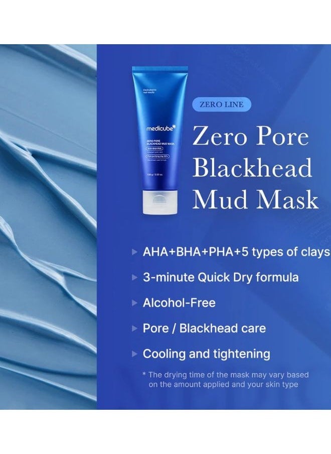 Medicube Zero Pore Blackhead Mud Mask 100g  - Image 3