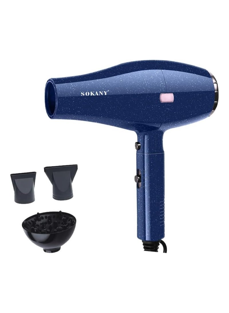 سوكاني مجفف شعر SK-2227 سرعتان و2 تسخين 3000 وات  - Image 1