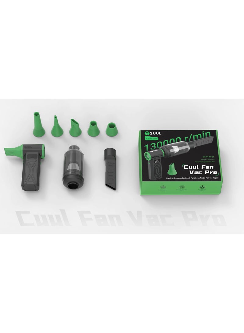 2UUL Cuul Fan Pro Turbo Vacuum Blower 3 in 1 Cleaner Cooling Dust Remover - Image 4