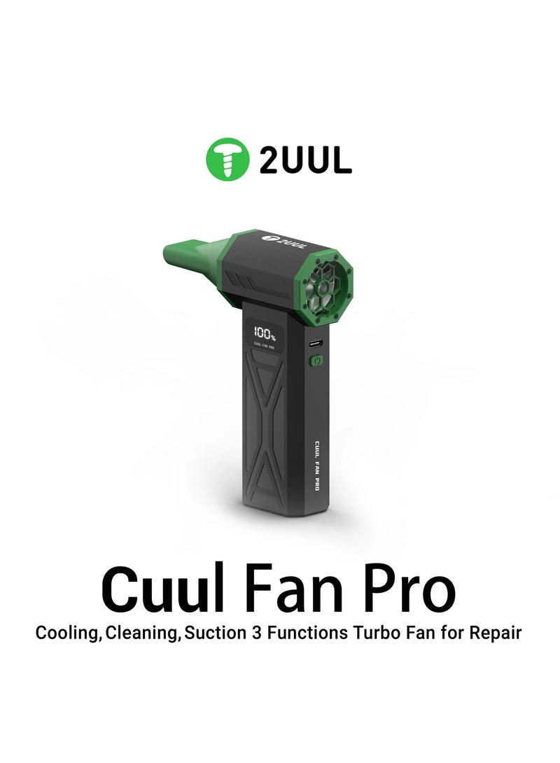 2UUL Cuul Fan Pro Turbo Vacuum Blower 3 in 1 Cleaner Cooling Dust Remover - Image 3