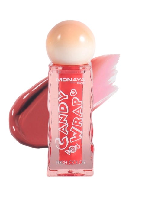 G013 Candy Wrap Rich Color Lip Gloss - Long-Lasting, Moisturizing, Non-Sticky, 4.5ml, High Shine, Perfect for All-Day Wear