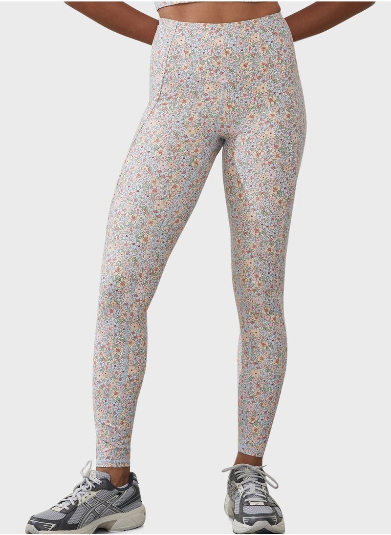 Cotton On - Ribbed High Waist Leggings - Image 1