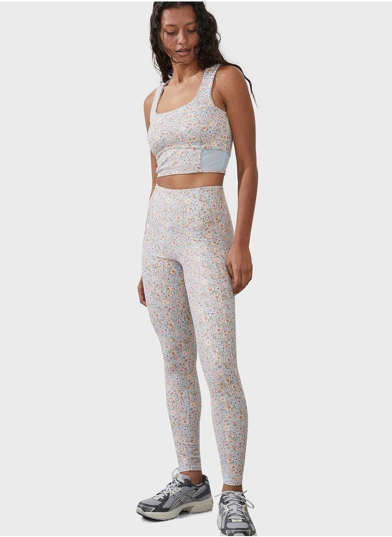 Cotton On - Ribbed High Waist Leggings - Image 1