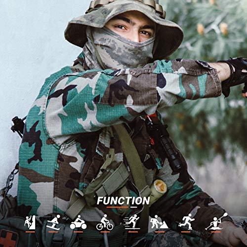 VULKIT Balaclava Face Mask UV Protection for Women Men Leightweight Sun Tatical Hood Fishing Riding Motorcycle - Image 4