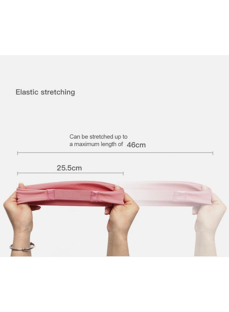 Generic Sports Headband Moisture Wicking Fitness Hair Band for Gym Workout  - Image 2