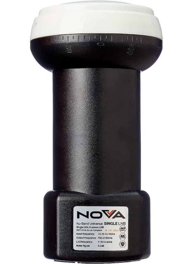 نوفا ال ان بي سينغل الترا N-101 أسود - Image 1