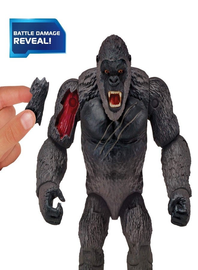 Playmates Godzilla vs. Kong 6" Basic Kong with Battle-Axe Figure - Image 2