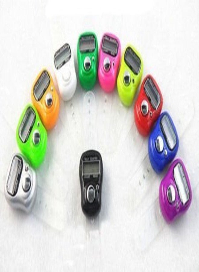 Vepson Hand Finger Digital Electronic Tally Counters (Multicolour, 3259) - Set of 10 - Image 2