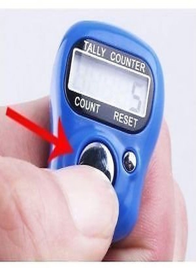 Vepson Hand Finger Digital Electronic Tally Counters (Multicolour, 3259) - Set of 10 - Image 5