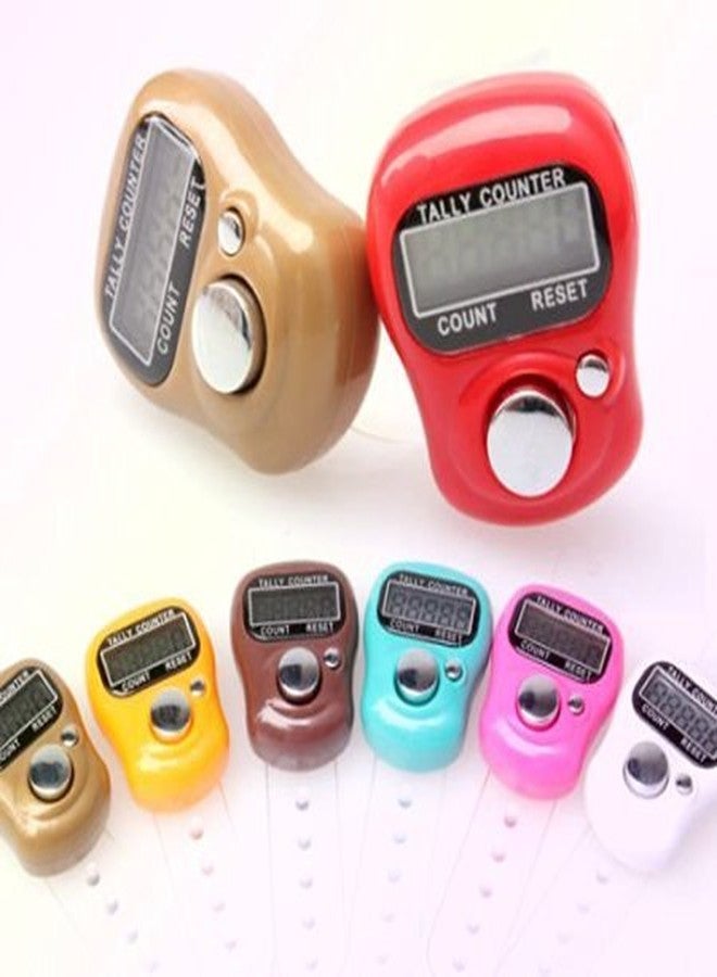 Vepson Hand Finger Digital Electronic Tally Counters (Multicolour, 3259) - Set of 10 - Image 4
