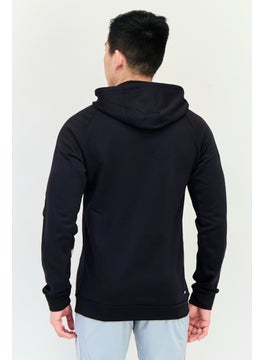 Adidas Men Sportswear Fit Long Sleeve Outdoor Sweatshirt, Black  - Image 3
