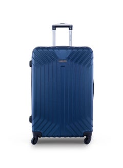 PARAJOHN Winso ABS Hardside Spinner Check In Large Luggage Trolley 28 Inch Navy  - Image 1