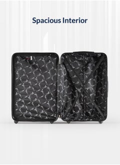PARAJOHN Winso ABS Hardside Spinner Check In Large Luggage Trolley 28 Inch Navy  - Image 5