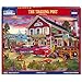 White Mountain 1000 Piece Jigsaw Puzzle Retro Coastal Storefront Puzzles with Large Pieces for Adults and Family 24x30 The Trading Post - Image 4