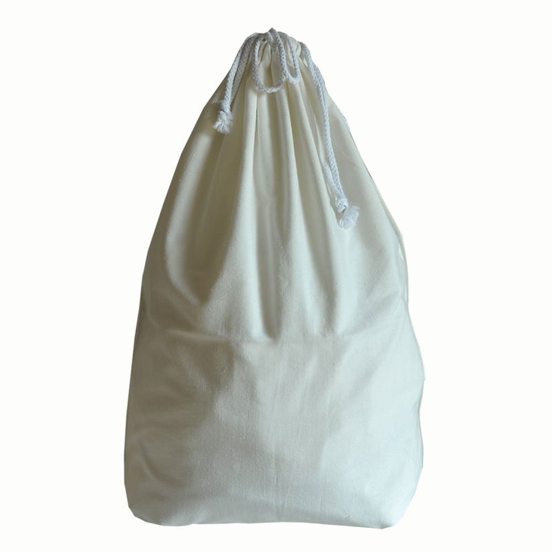 Augbunny 100% Cotton Canvas Travel Laundry Bag, 2-Pack - Image 3