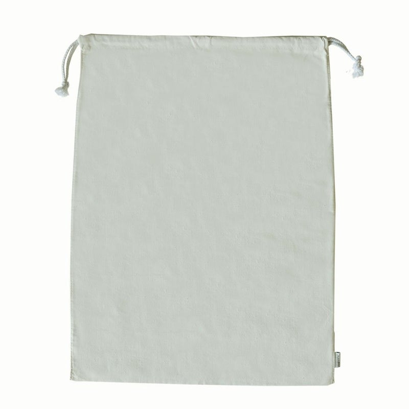 Augbunny 100% Cotton Canvas Travel Laundry Bag, 2-Pack - Image 1