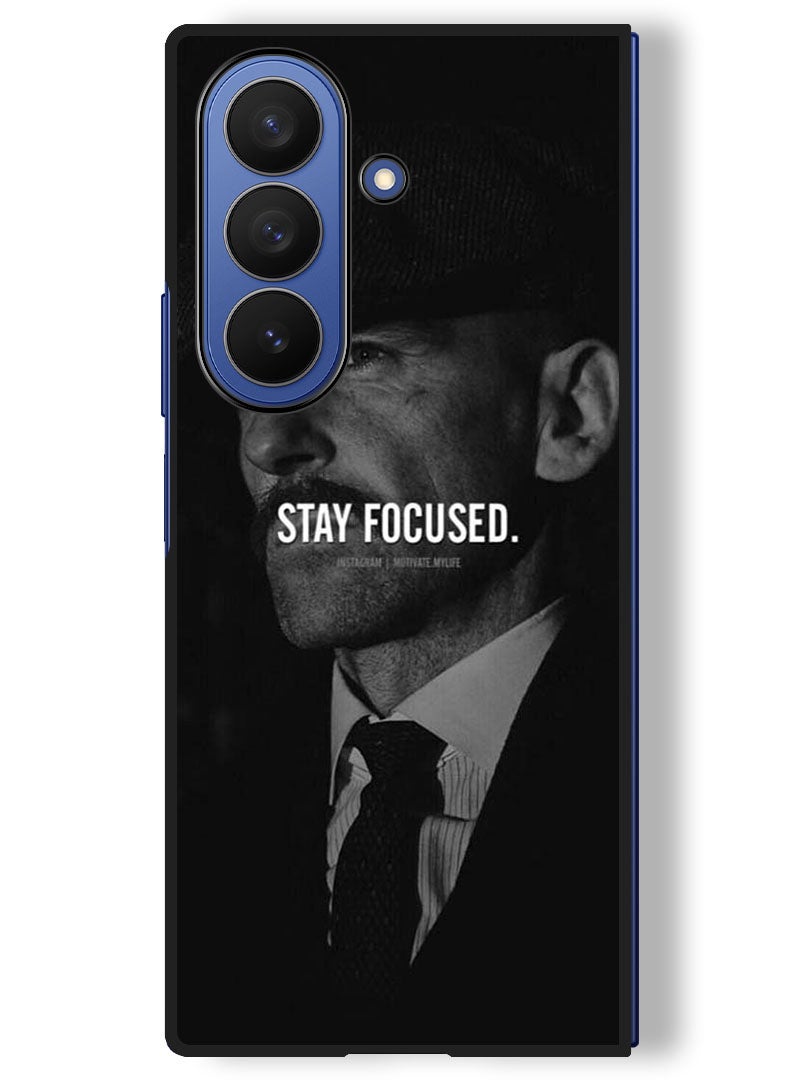 Theodor Case Compatible with Samsung Galaxy Z Fold 7 - 8 Inch Protection Shockproof Bumper Cover Stay focused - Image 1