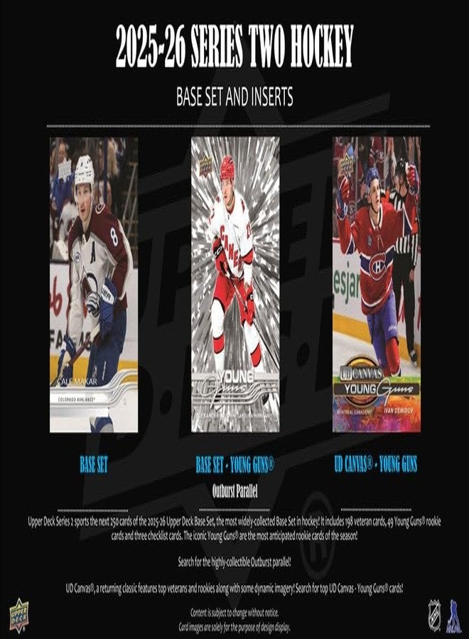 أبير ديك علبة معدنية لهوكي الجليد من سلسلة NHL الثانية من Upper Deck لموسم 2025-2026 - Image 3