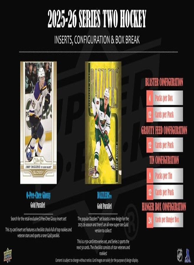 أبير ديك علبة معدنية لهوكي الجليد من سلسلة NHL الثانية من Upper Deck لموسم 2025-2026 - Image 5