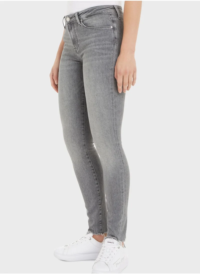 TOMMY HILFIGER High Waist Skinny Jeans