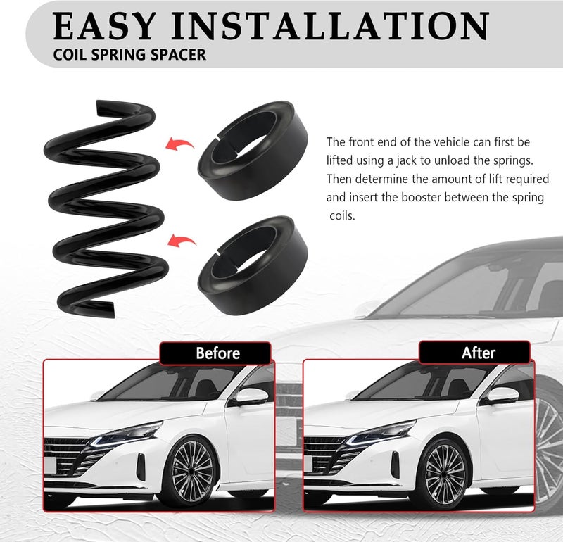 Salior 2PCS Heavy-Duty Coil Spring Spacers - Image 4