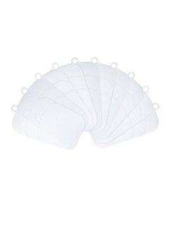 10 Cutable Shoe Holders - White