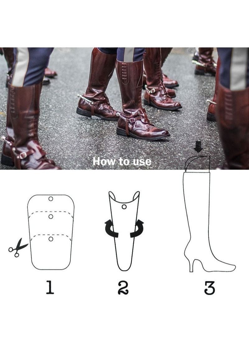 NIBEMINENT - 10 Cutable Shoe Holders - White - Image 1