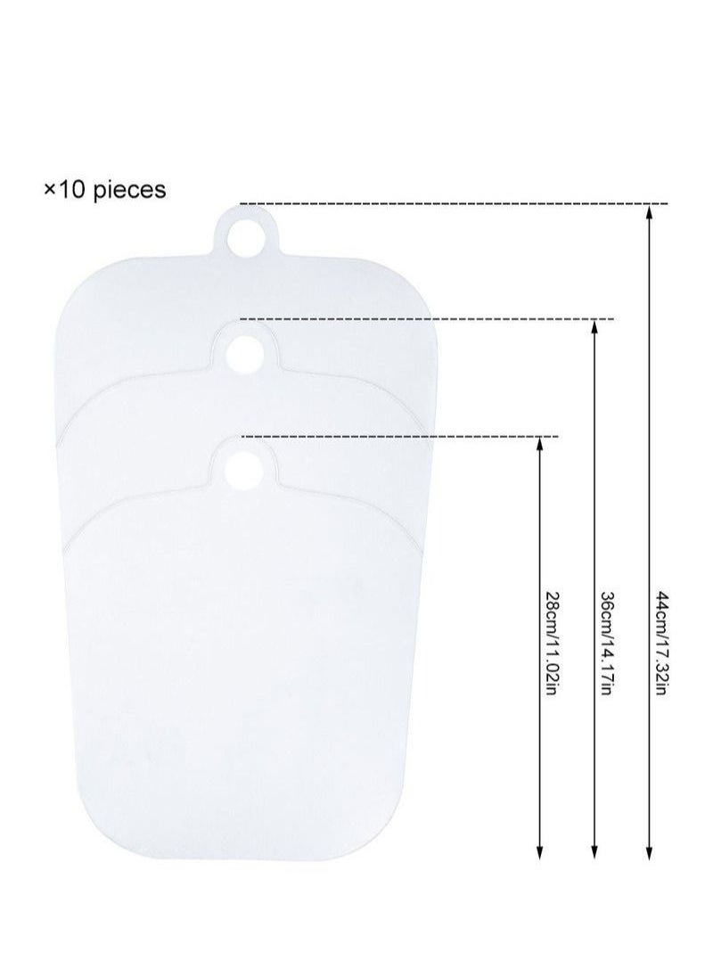 NIBEMINENT - 10 Cutable Shoe Holders - White - Image 1