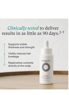 NUTRAFOL Nutrafol Women's Hair Serum, Supports Visibly Thicker and Stronger Hair, Vegan, Lightweight and Fast-Absorbing - 1.7 Fl Oz, 1 Bottle  - Image 2