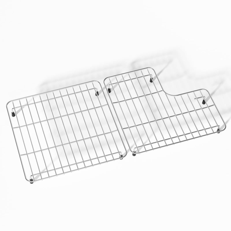jkxoo 29 18 x 14 1116 Sink Rack for Bottom of Sink for Kohler K6639ST Whitehaven and 6488 Farmhouse Sink Protectors Compatible 304 Stainless Steel kohler Farmhouse Sink Protectors - Image 2