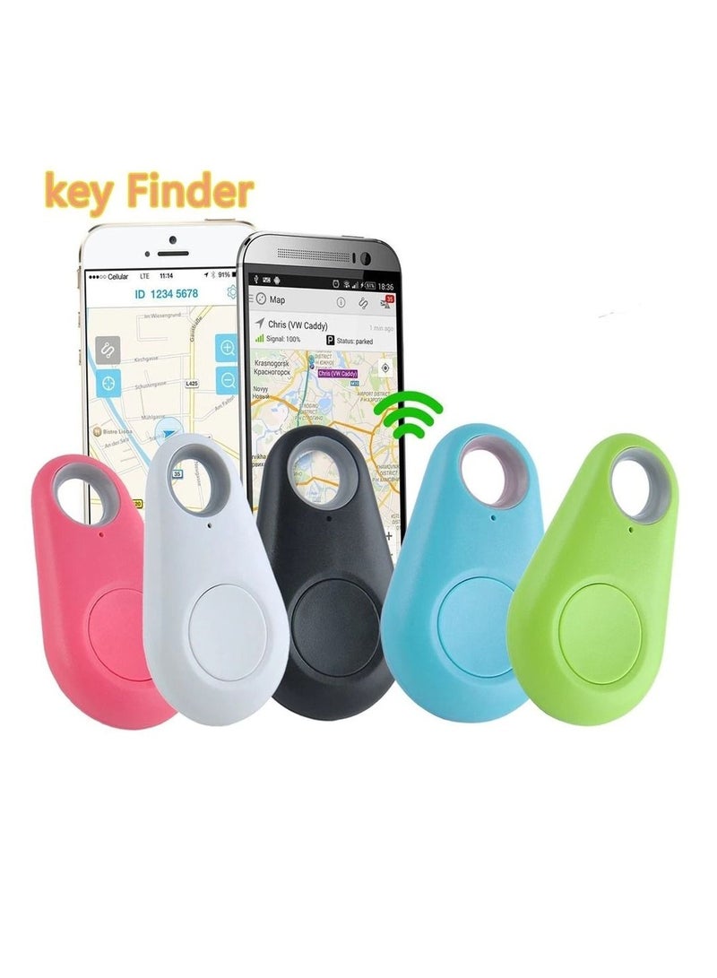 YQbest 5Pack Smart Key Finder Bluetooth iTag Alarm Anti-lost Mini Tracking Device For Keys Purse Kids Pets Wallet - Image 1