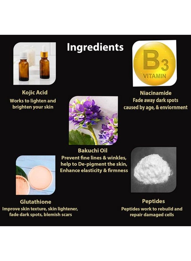 Urbaano herbal Revitaliza Night Face Cream For Wrinkles & Fine Lines With Kojic Acid Niacinamide & Bakuchiol For Women & Men 50Gm - Image 4