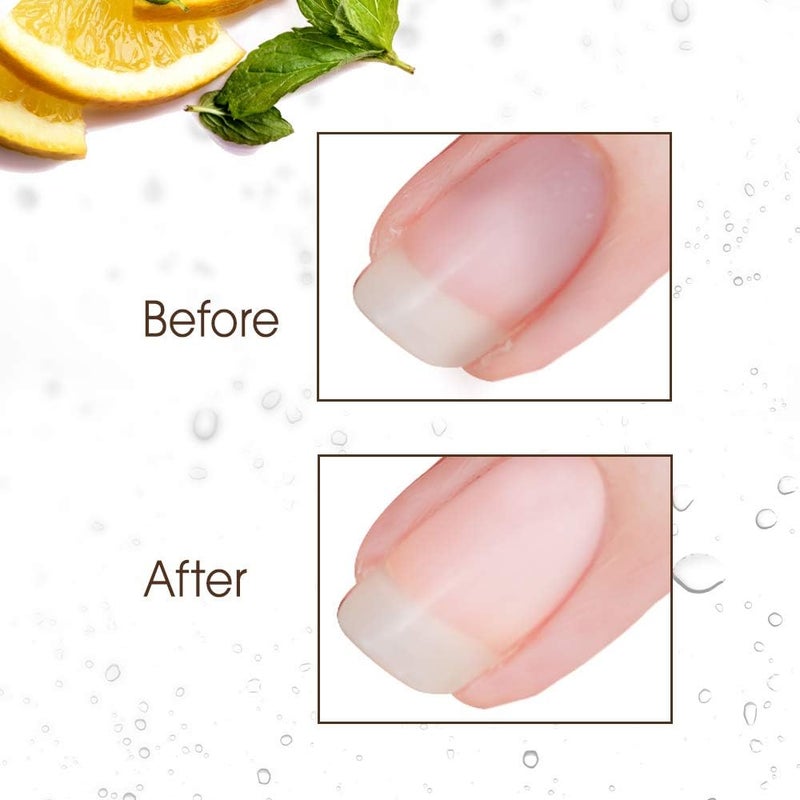 Gena Nail Brite Whitening Scrub with Brush - Cleans, Conditions & Brightens Nails, 4 oz - Image 3