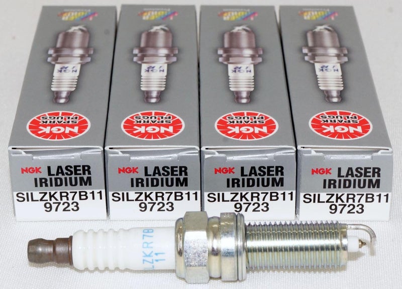NGK 9723 SILZKR7B11 Laser Iridium Spark Plug Pack of 4
