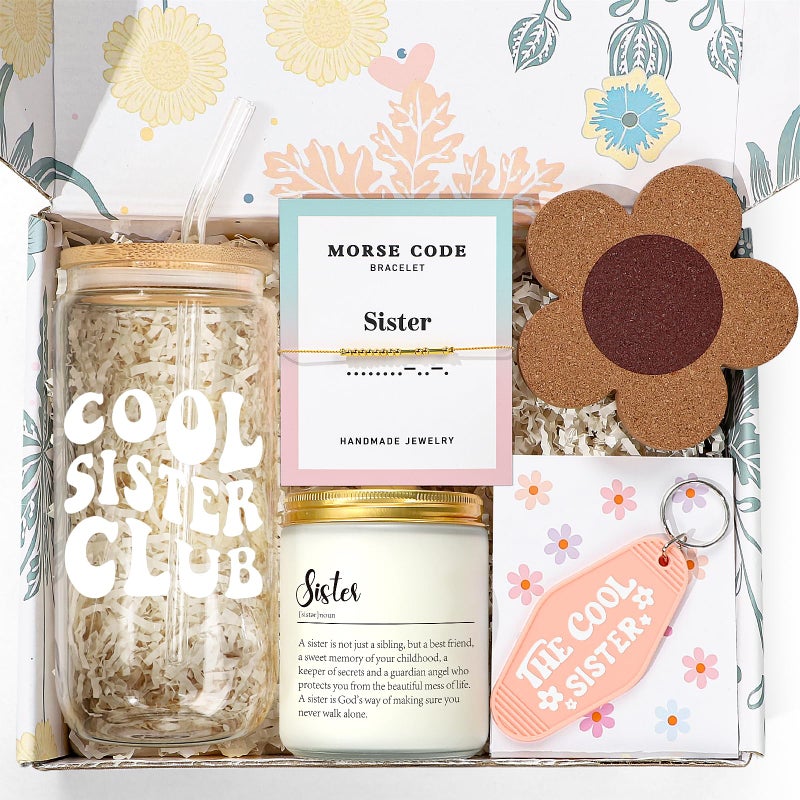 Frerdui Sister Birthday Gifts Sisters Gifts from Sisters Cool Best Birthday Gift Mothers Day Christmas Gift for Little  Big Sister