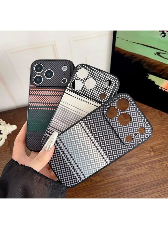 Green Striped Full Cover Case Compatible with iPhone 16 Plus - Image 4