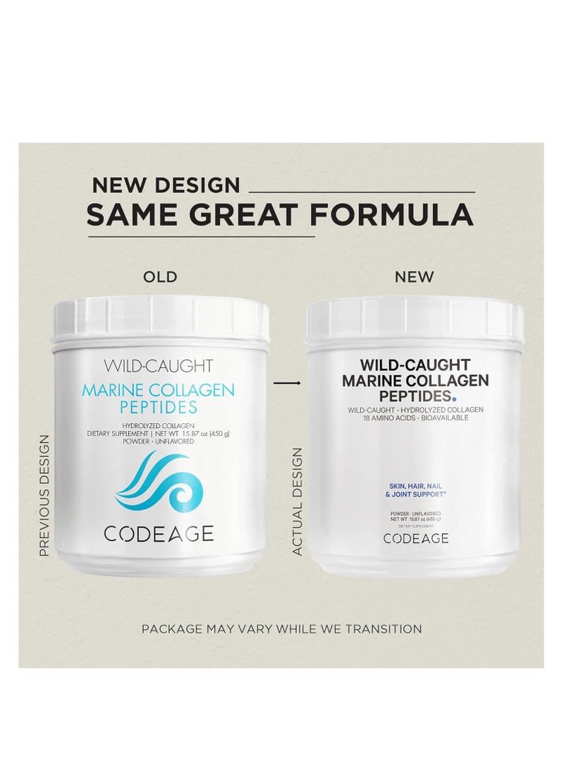 Code Age Premium Anti-Aging Marine Collagen Powder 16oz  - Image 3