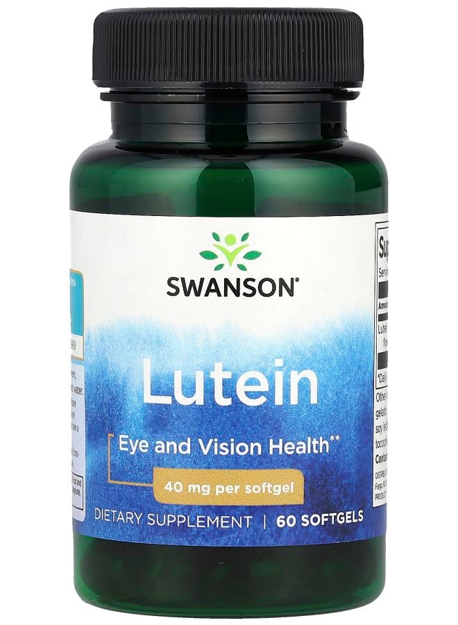 Lutein 40 mg 60 Softgels