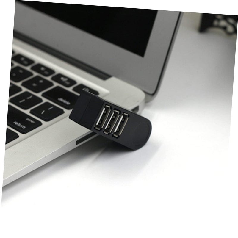شاحن USB للسيارة مقسم 3 منافذ 2.0 محور دوار للكمبيوتر المحمول لا حاجة لتعريف - Image 3