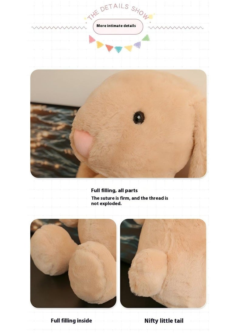 SISGL Snuggle Bonnie Bunny Plush Toy Super Soft Stuffed Animal For Gifts Birthday Wedding Party Favors  - Image 3