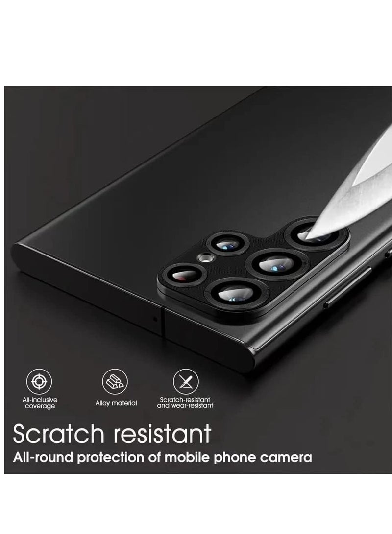 ELTRAZONE For Samsung Galaxy S23 Ultra Camera Lens Protective Screen (Black) - Image 4