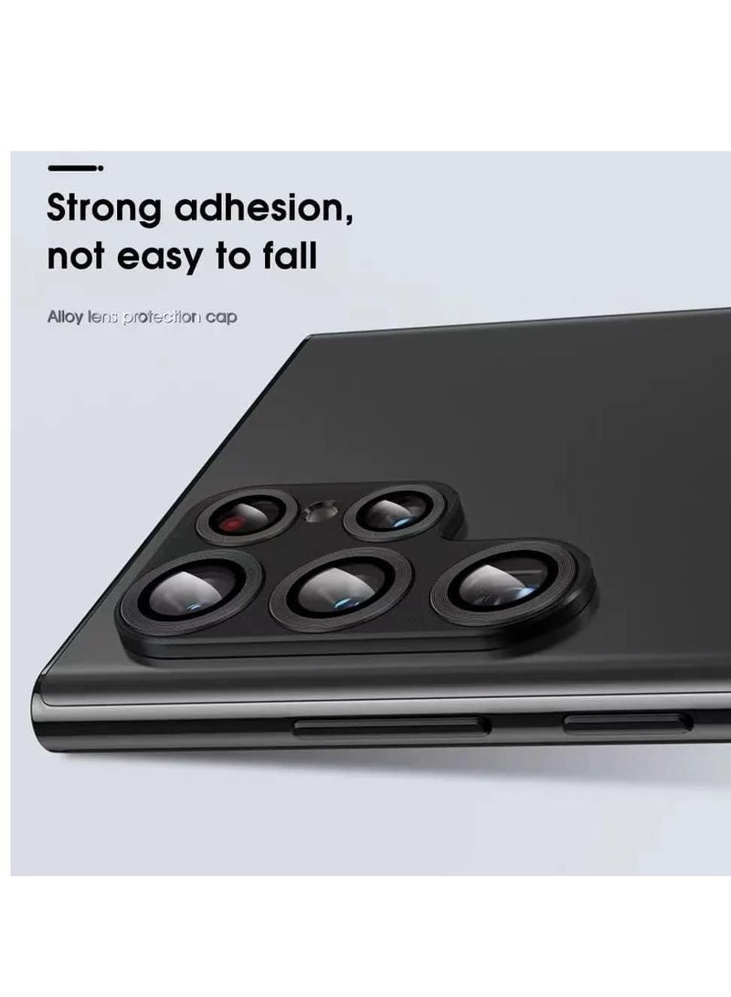 ELTRAZONE For Samsung Galaxy S23 Ultra Camera Lens Protective Screen (Black) - Image 3