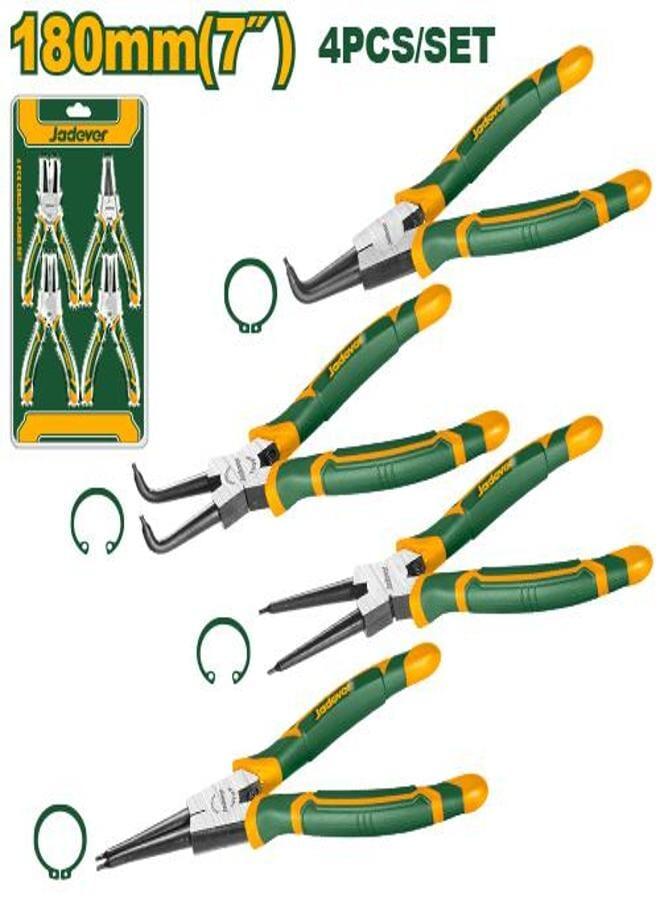 Jadever 4 Pcs Circlip Pliers Set Jdps2604 - Image 1