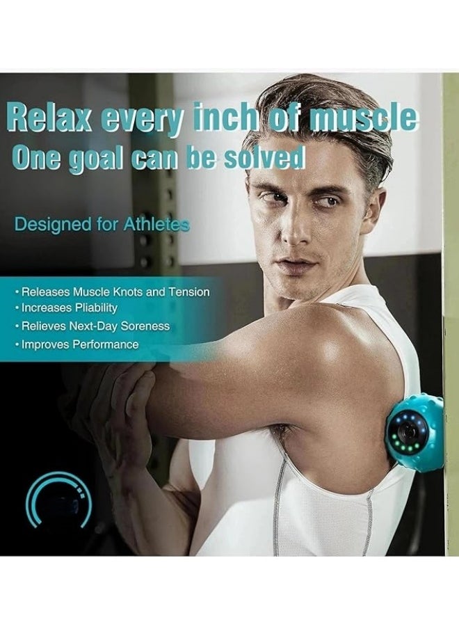 M MIAOYAN Vibration Massage Ball Electric Fascia Ball Muscle Relaxation Massager Fitness Yoga Exercise Recovery Vibration Ball  - Image 5