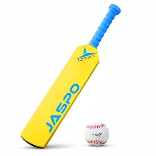 JASPO Cricket Joy EVA Foam Cricket Bat & Ball Combo for Kids Below 5 Years | Easy-Grip Handle | Soft & Safe Non-Toxic Material | Indoor, Society & Park Play - Image 1