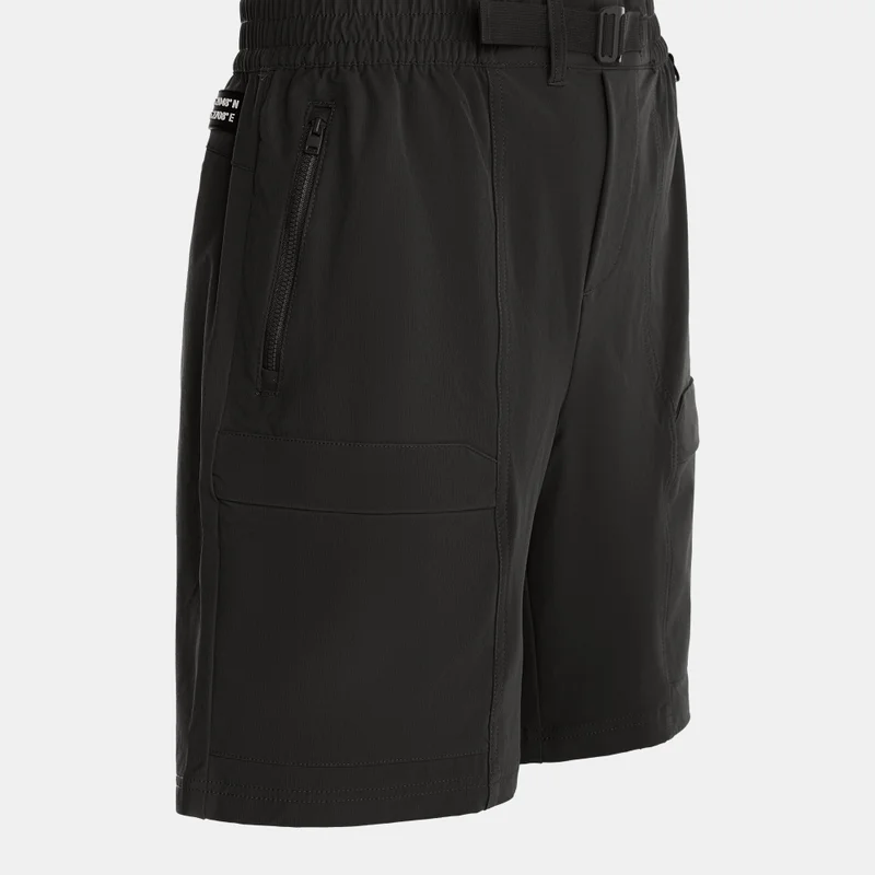 Sun And Sand Sports Black Men's Woven Utility Shorts for Men | Best Price UAE