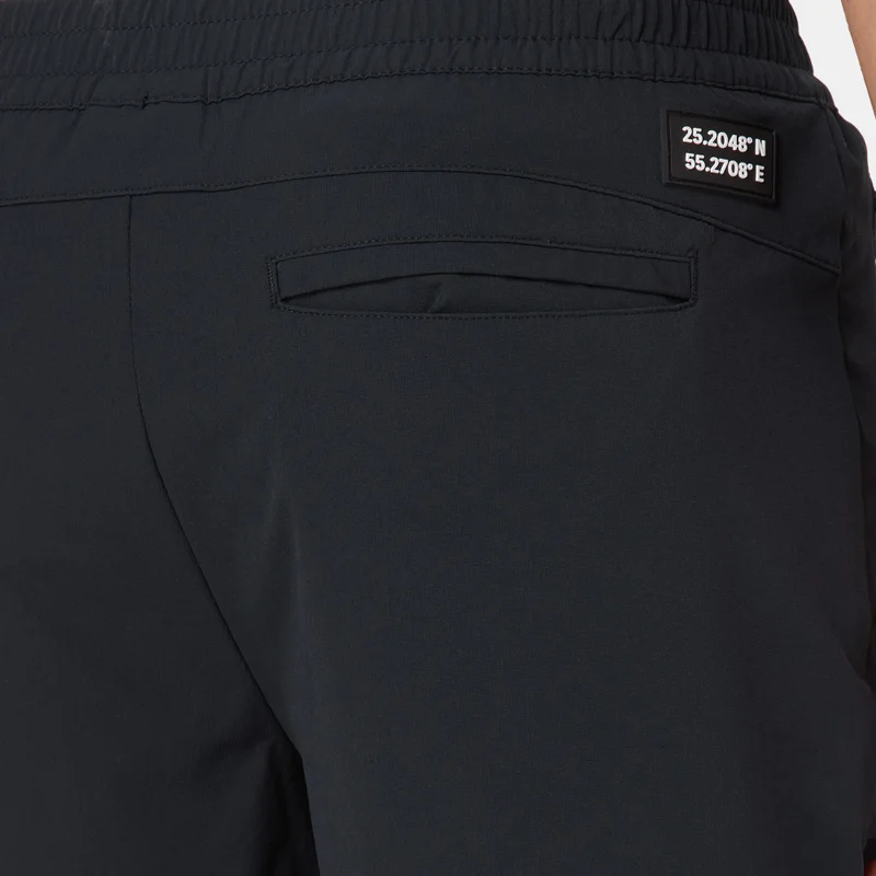 Sun And Sand Sports Black Men's Woven Utility Shorts for Men | Best Price UAE