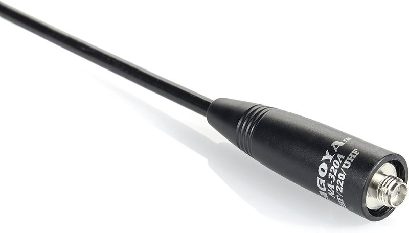 BTECH Authentic Genuine Nagoya NA-320A Triband HT Antenna 2M-1.25M-70CM (144-220-440Mhz) Antenna SMA-Female for and BaoFeng Radios - Image 2