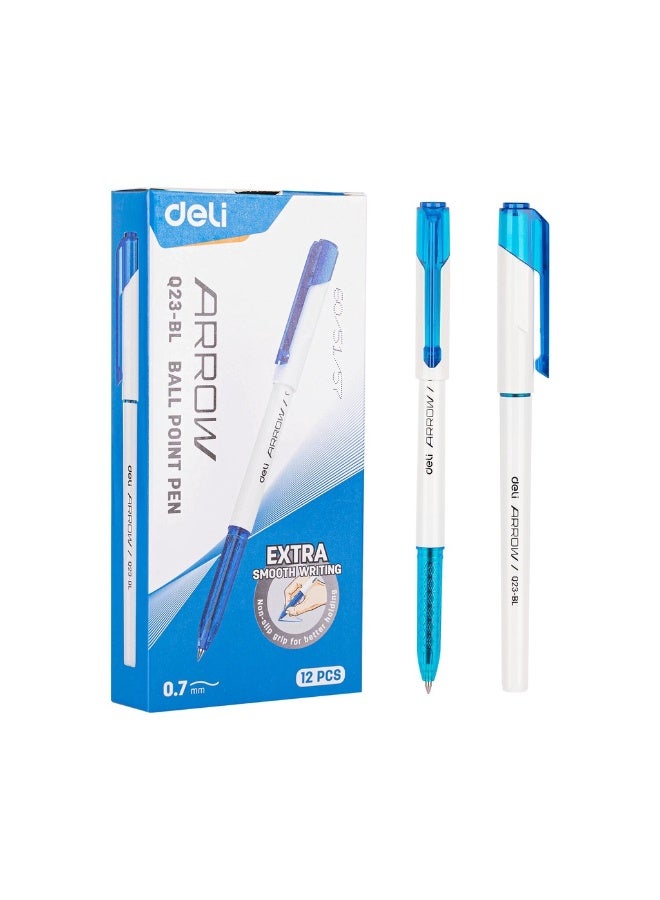 Deli writing instrument ballpoint pen q23-bl blue - Image 1
