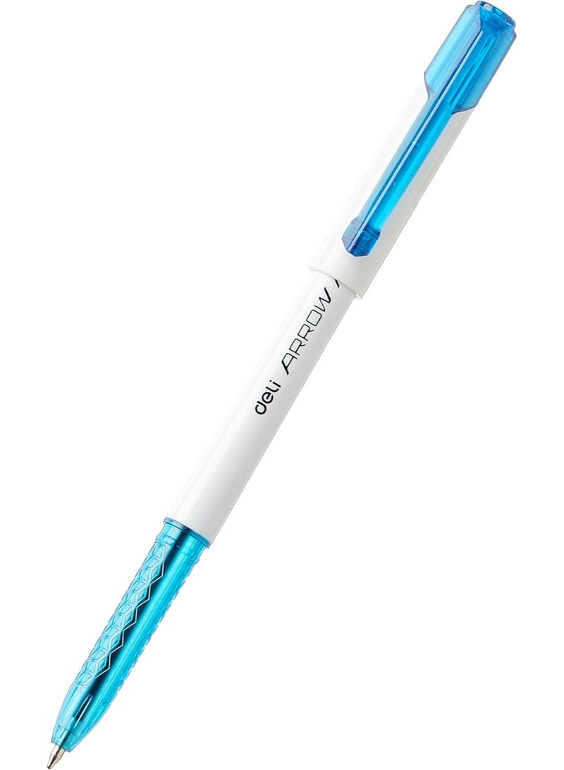 Deli writing instrument ballpoint pen q23-bl blue - Image 4